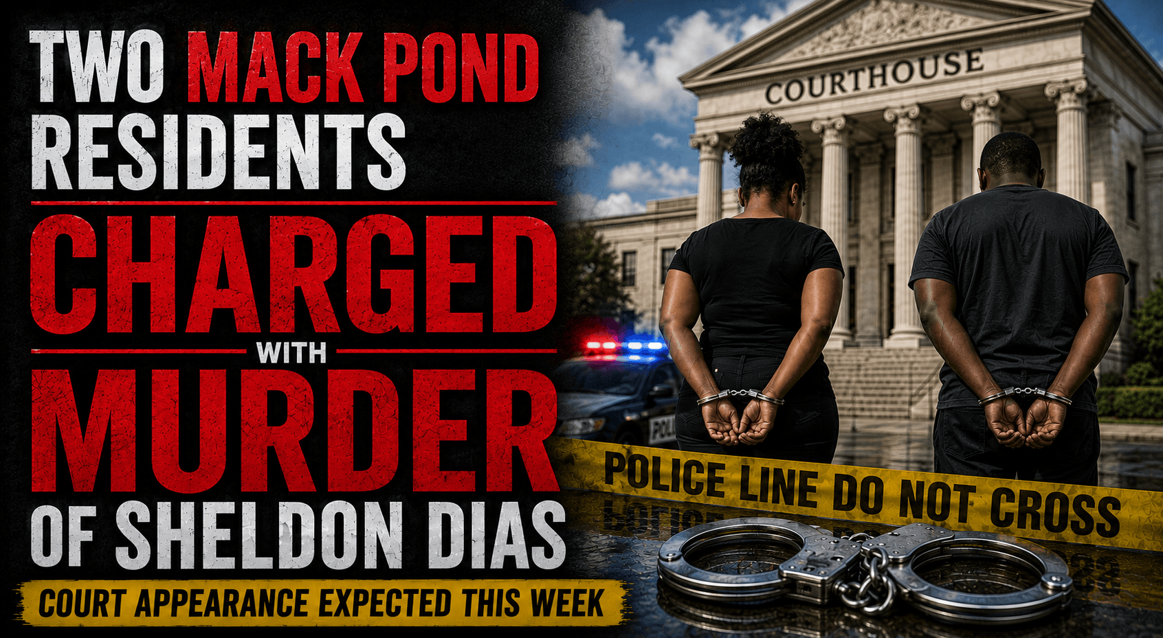two charged for murder of sheldon dias