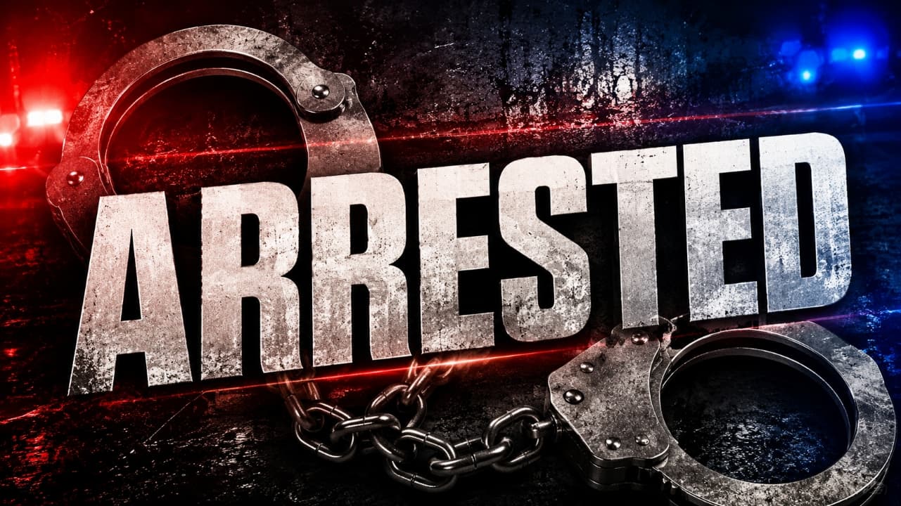 arrested