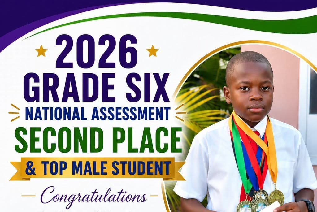 marlensky salien top male student grade 6 national assessment 2026
