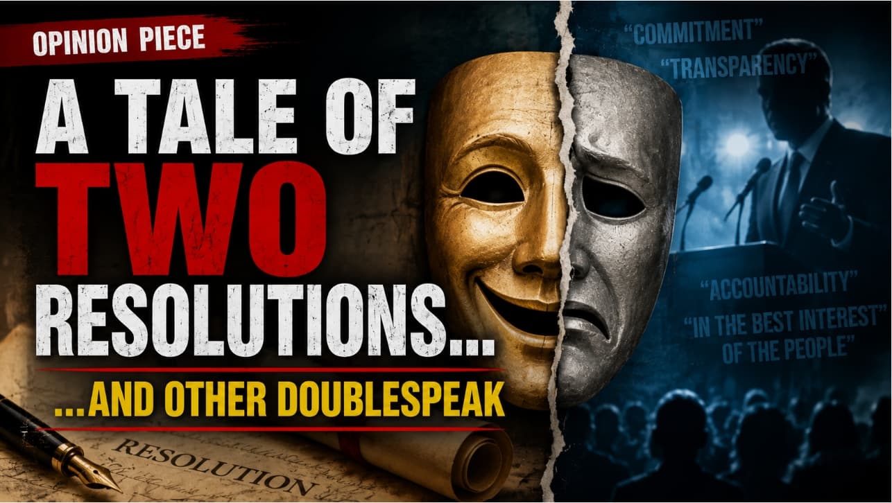 a tale of two resolutions opinion piece